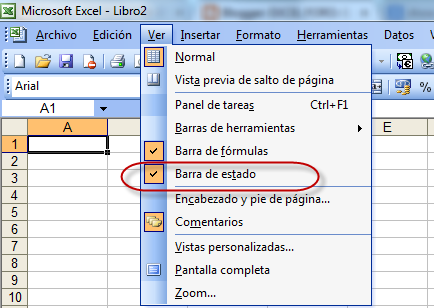 Mostrar barra de menÚ en Excel para Mac